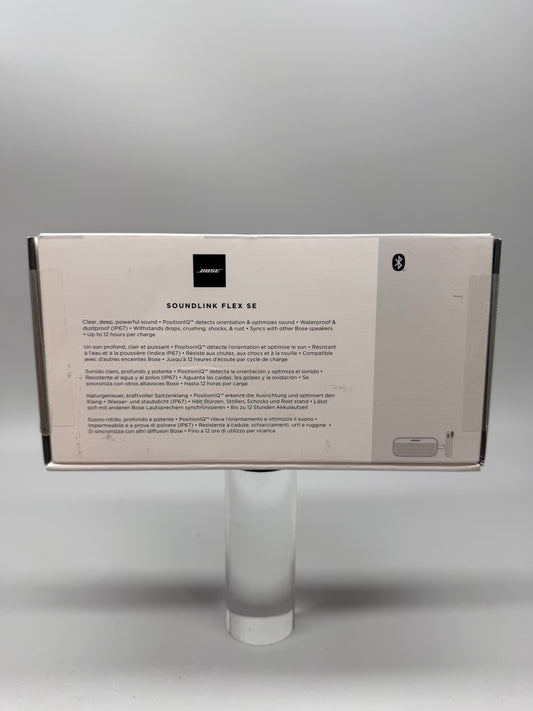 Bose Soundlink Flex SE Bluetooth Wireless Speaker IP67 USB-C 12h Play Black