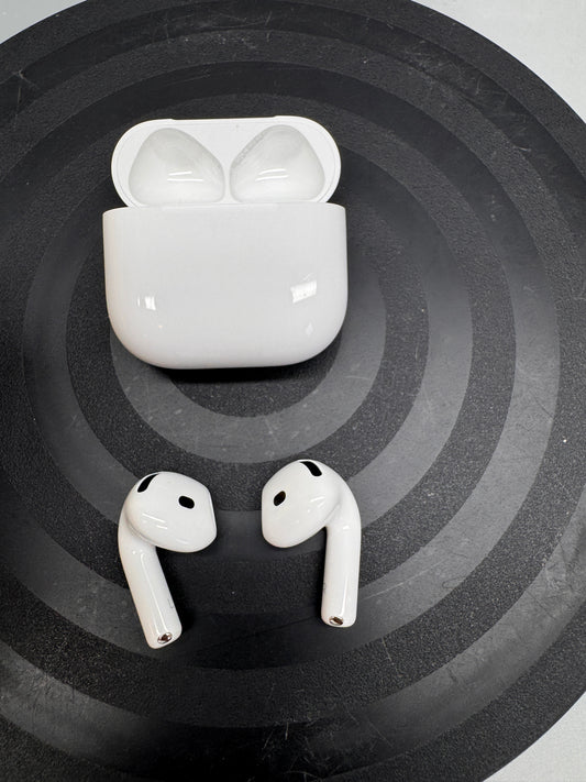 Apple AirPods 4 White Wireless Bluetooth Noise Cancelling Earbud In Ear MXP93ZM/A