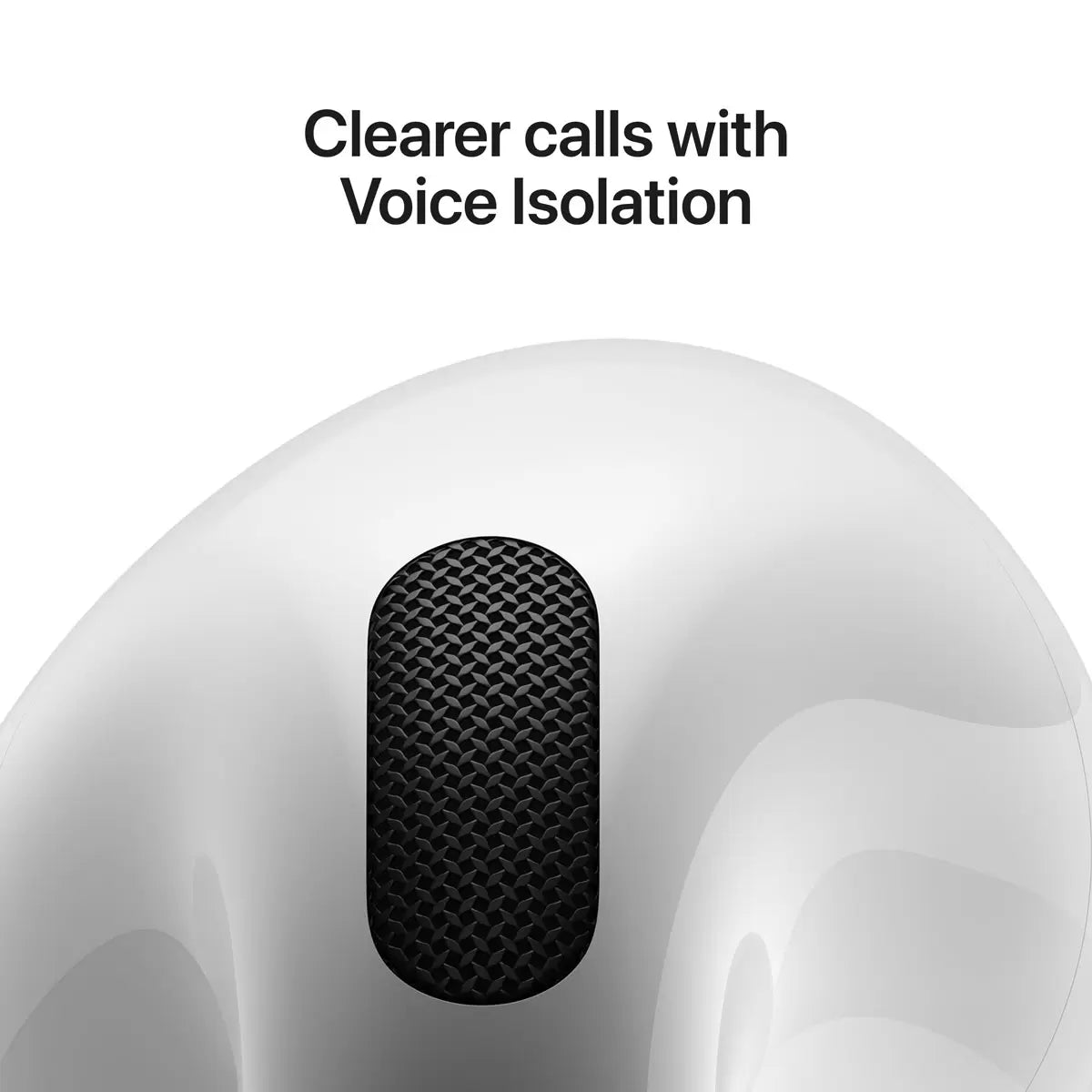Apple AirPods 4 White Wireless Bluetooth Noise Cancelling Earbud In Ear MXP63ZM/A