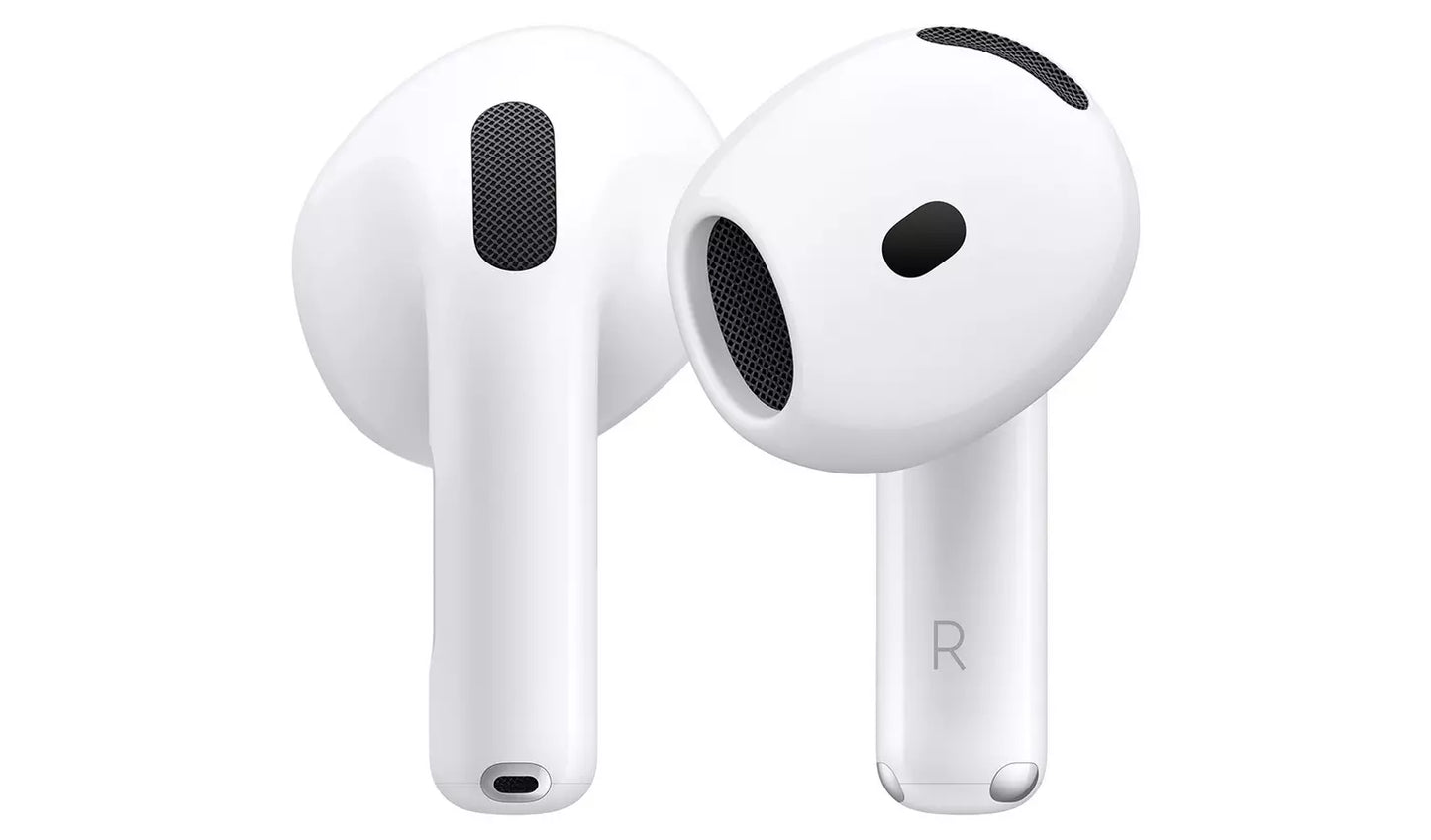 Apple AirPods 4 White Wireless Bluetooth Noise Cancelling Earbud In Ear MXP93ZM/A
