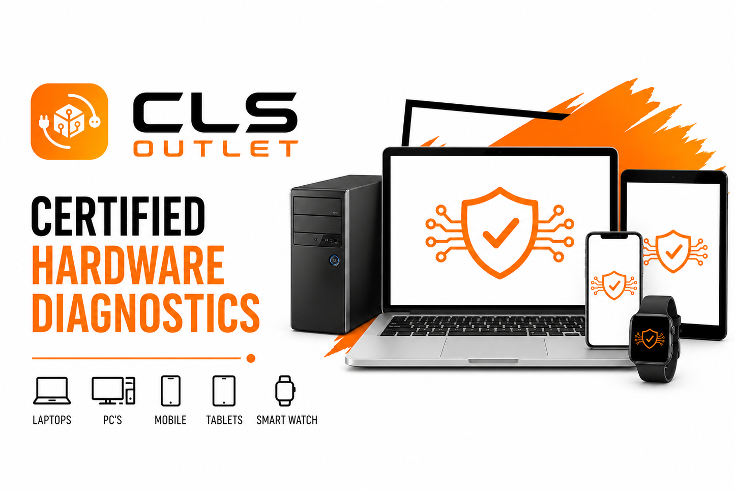 Certified Hardware Diagnostics: Laptop, Smartphone, Tablet, Smartwatch