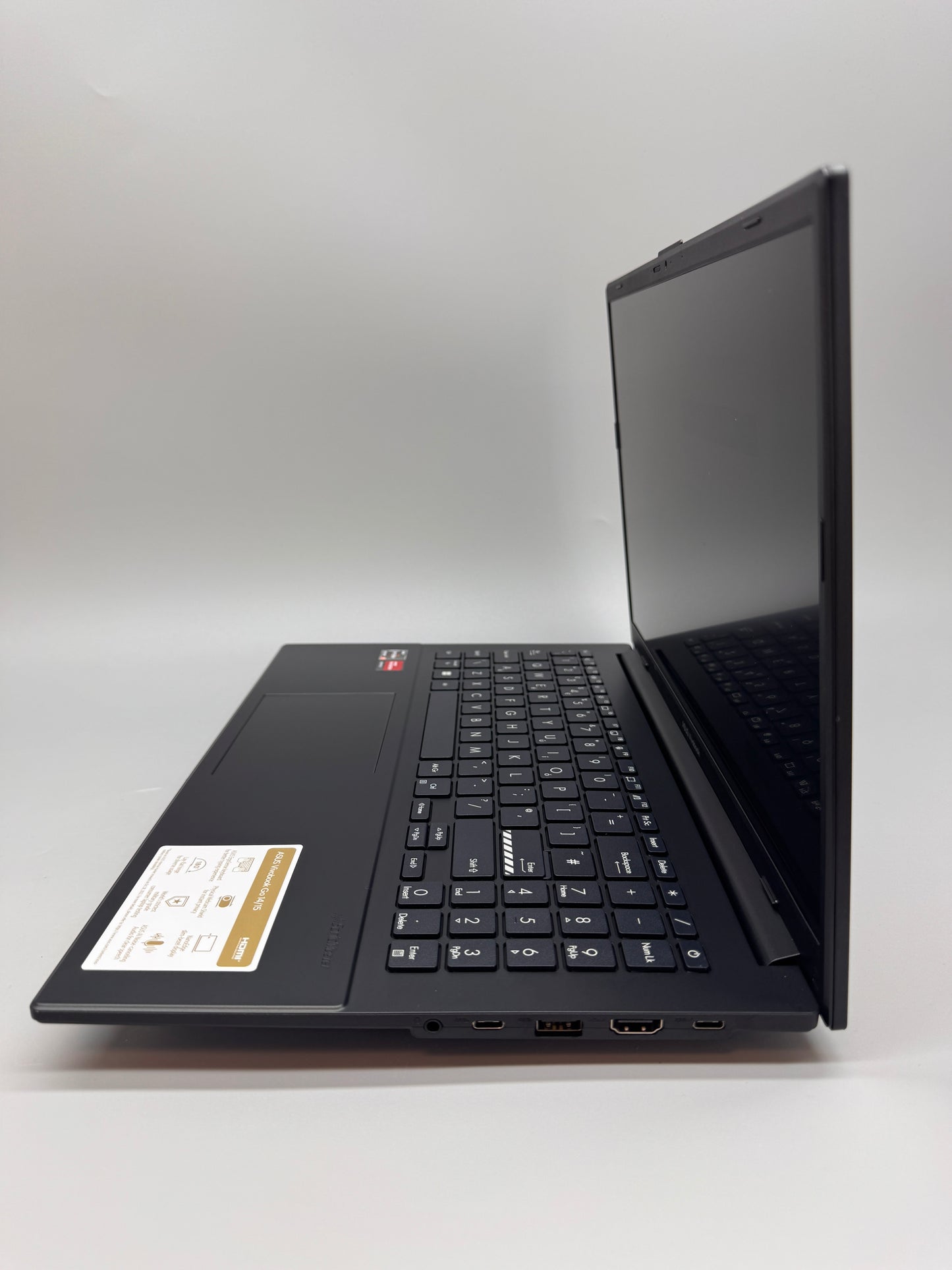 Asus VivoBook Go 15.6in Laptop AMD Ryzen 5 7520U 16GB RAM 512GB SSD IPS Windows 11 Home Black E1504FA-BQ2566W