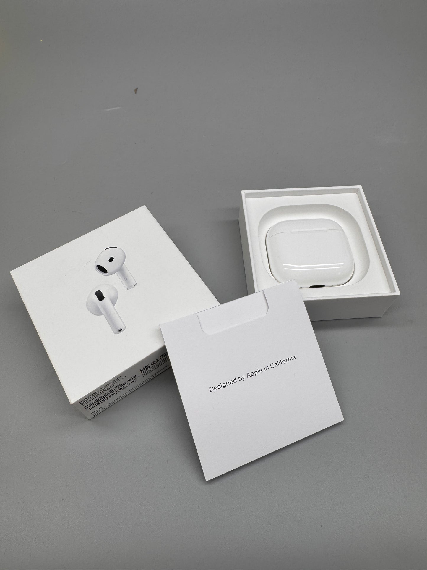 Apple AirPods 4 White Wireless Bluetooth Noise Cancelling Earbud In Ear MXP93ZM/A