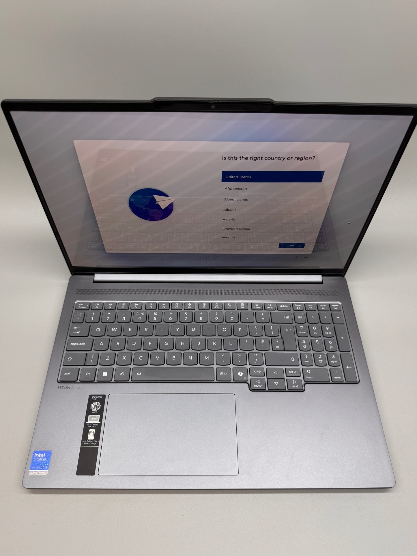 Lenovo IdeaPad Pro 5 16in OLED Laptop Intel Core Ultra 5 225H Intel Arc 130T 24GB RAM 1TB SSD Windows 11 Home Grey 83JM0039UK