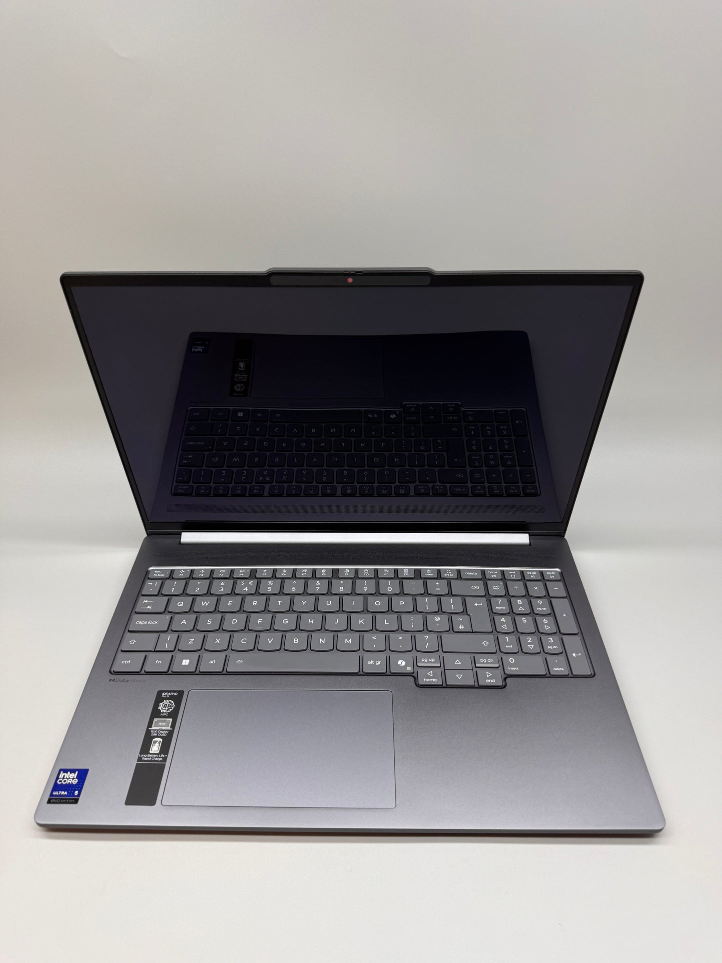 Lenovo IdeaPad Pro 5 16in OLED Laptop Intel Core Ultra 5 225H Intel Arc 130T 24GB RAM 1TB SSD Windows 11 Home Grey 83JM0039UK
