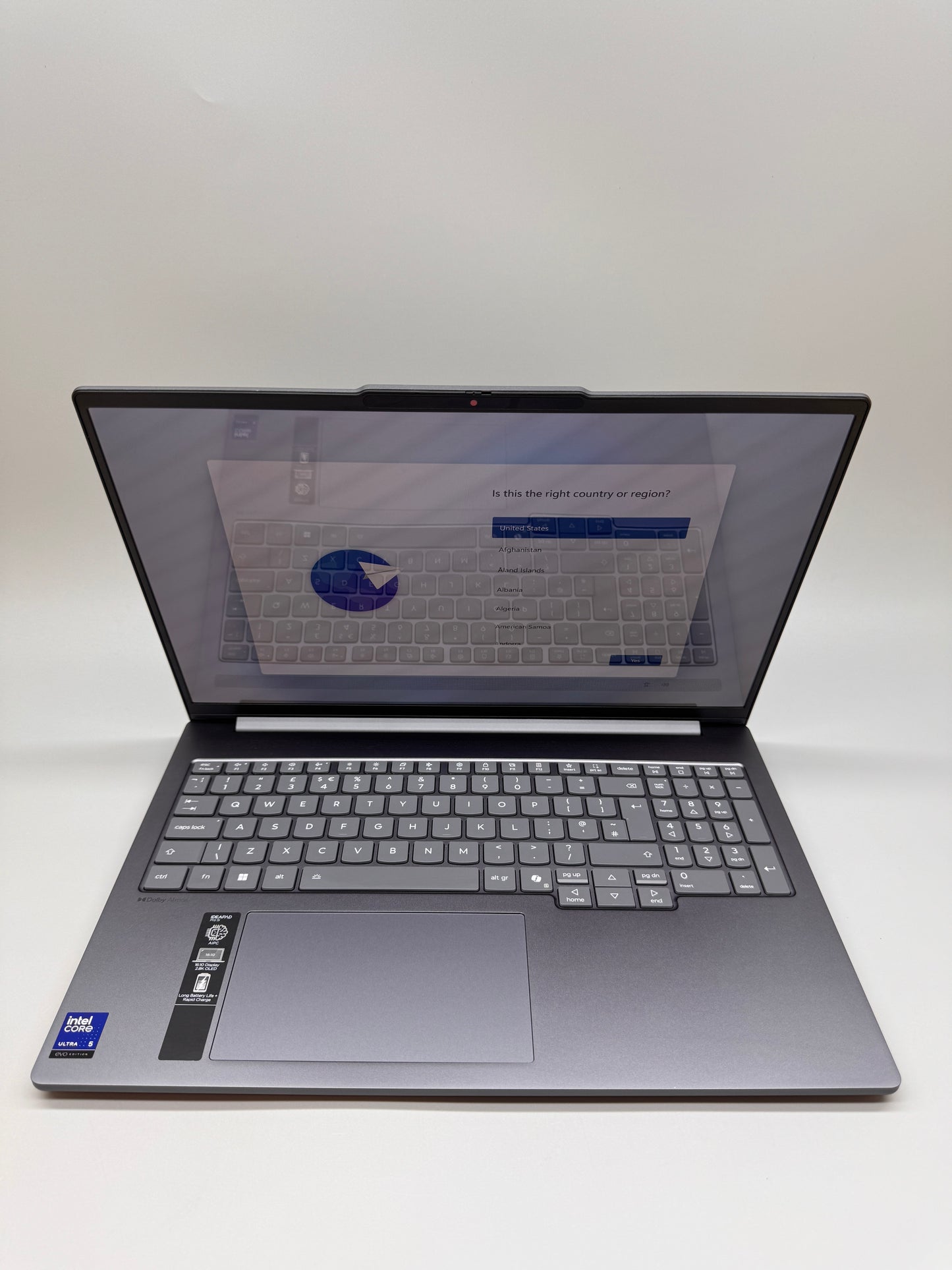 Lenovo IdeaPad Pro 5 16in OLED Laptop Intel Core Ultra 5 225H Intel Arc 130T 24GB RAM 1TB SSD Windows 11 Home Grey 83JM0039UK