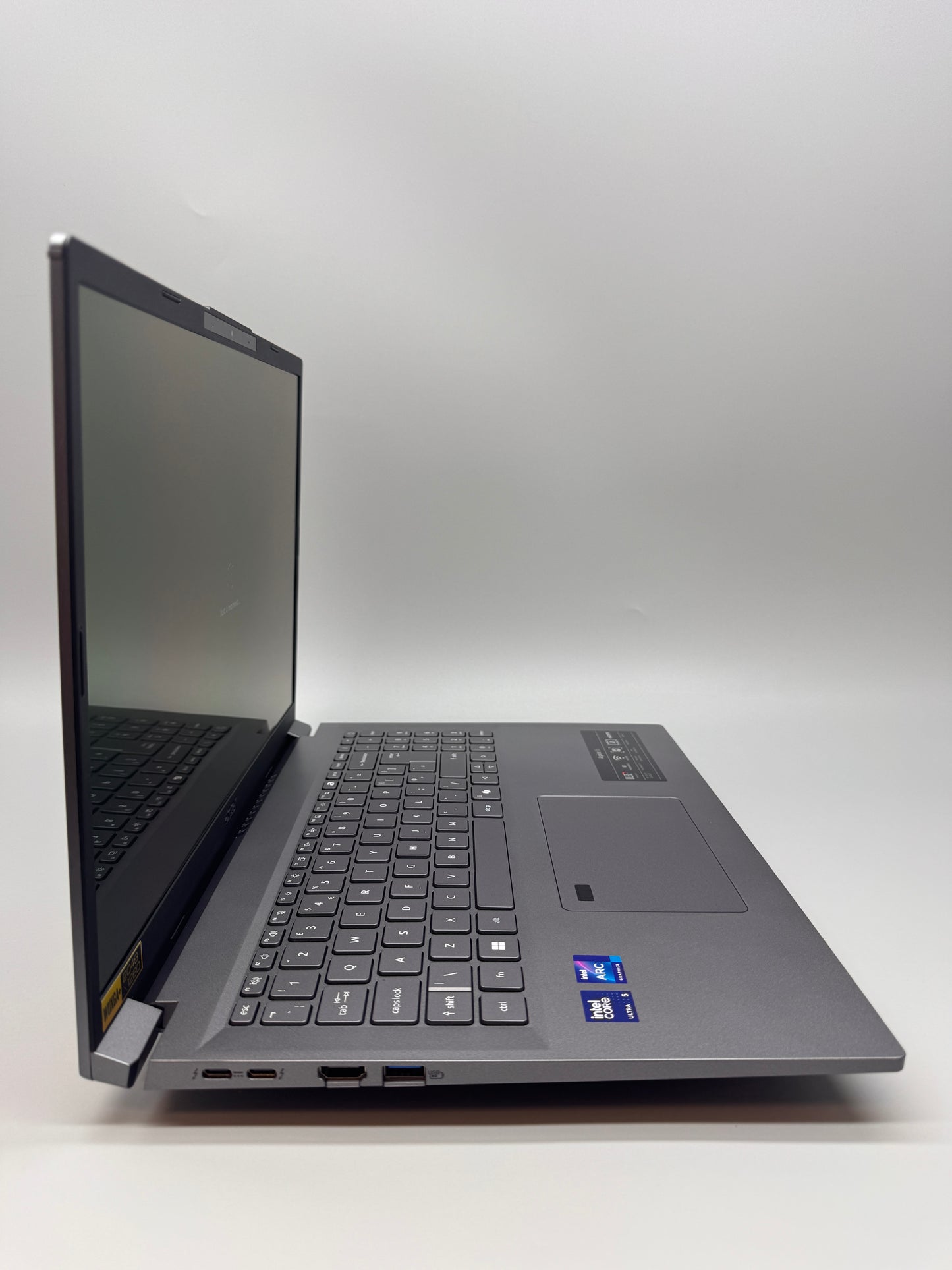 Acer Aspire 16 inch OLED Laptop Intel Core Ultra 5 125H 16GB RAM 512GB SSD A16-71M-56LE Windows 11 Home Iron NX.J5LEK.003