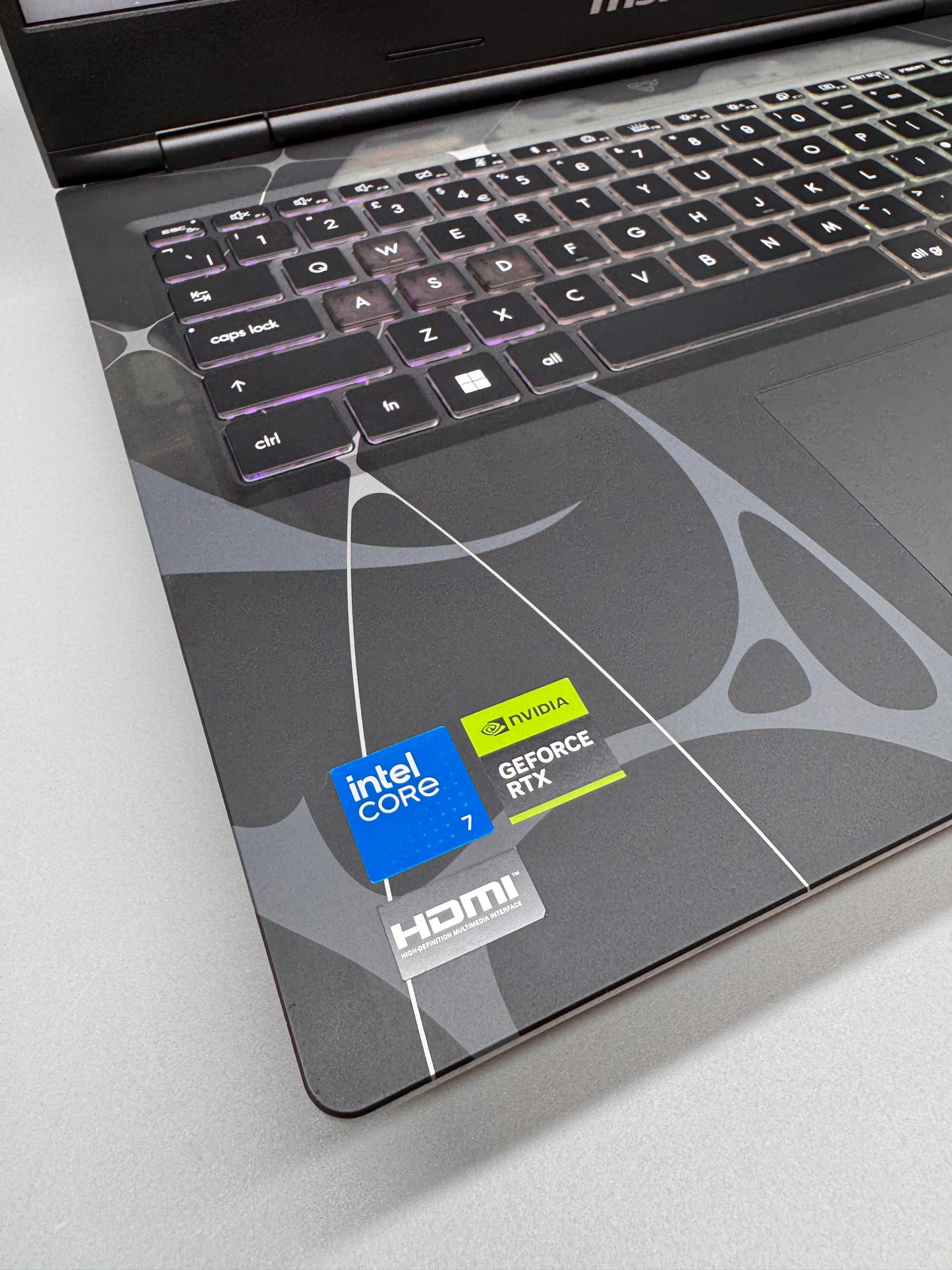 MSI Cyborg 15 inch B2RW Gaming Laptop Intel Core 7 240H NVIDIA GeForce RTX 5060 16GB RAM 1TB SSD IPS Windows 11 Home 144Hz Black 9S7-15Q342-020 B2RWFKG-020UK