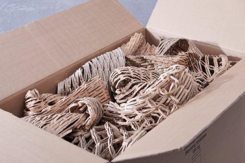 Cardboard Packaging Shred - 10kg Pack (Eco Loose Void Fill / Protective Packing Material)